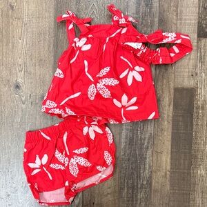 Carter's Red and White Kids Matching Set